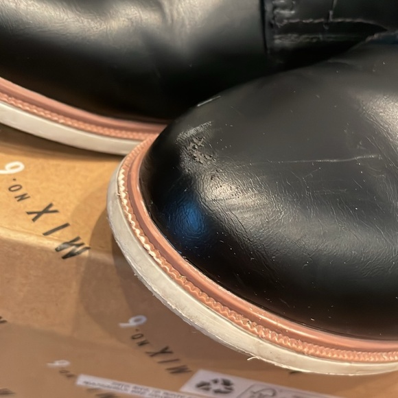 Black Slip on Dress Shoes - Picture 2 of 9